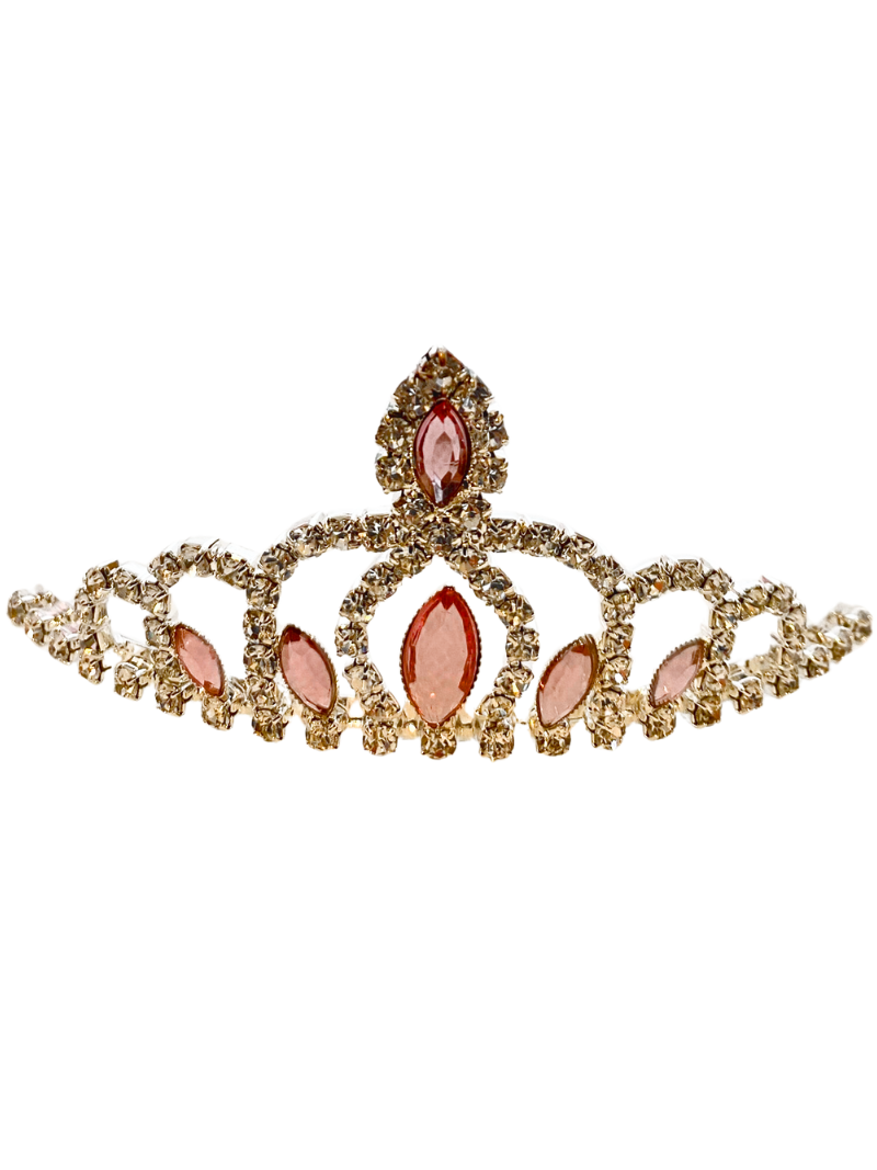 Luxe Roze Diamanten Kroon