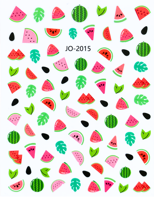 WATERMELON NAIL ART STICKERS