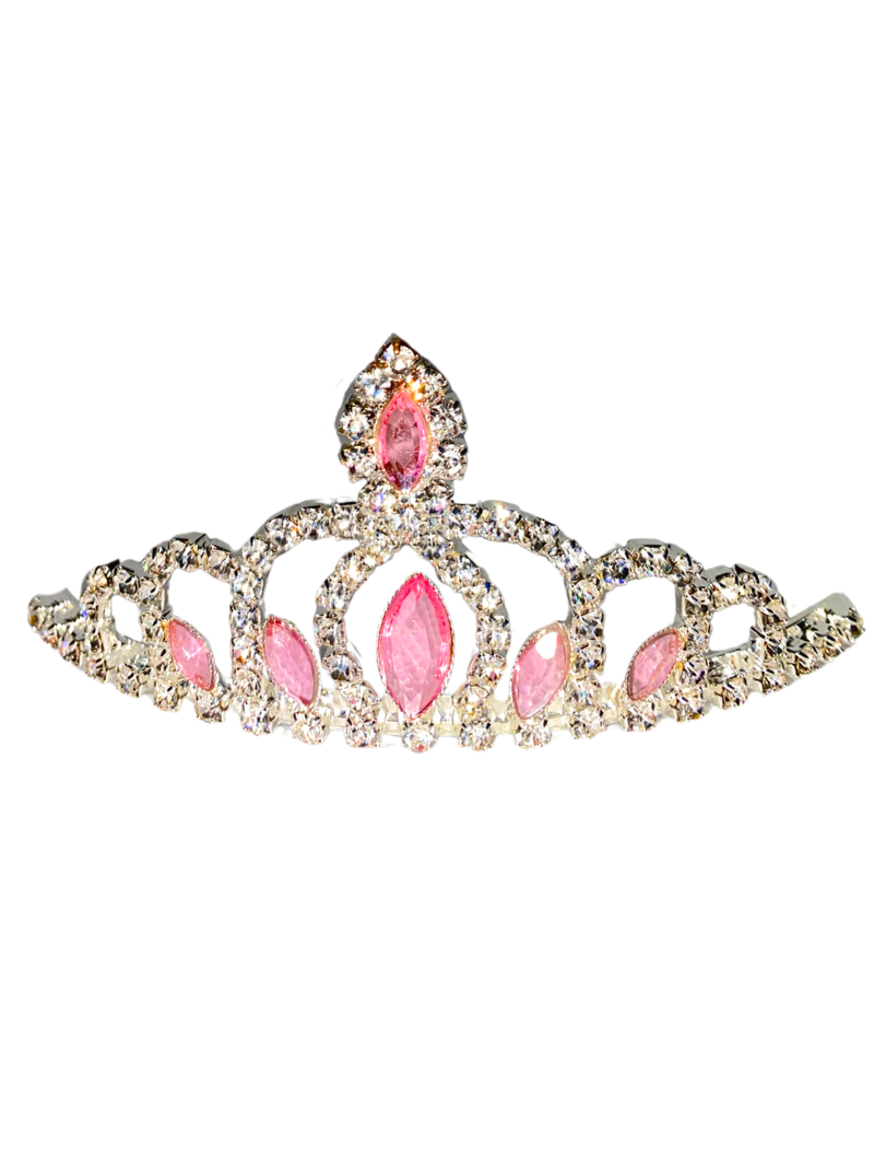 Luxe Roze Diamanten Kroon