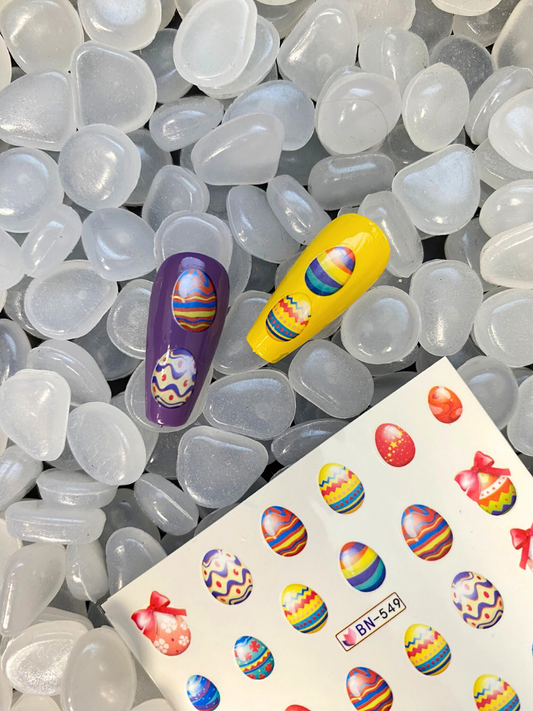 Paaseieren Water Nail Art Stickers