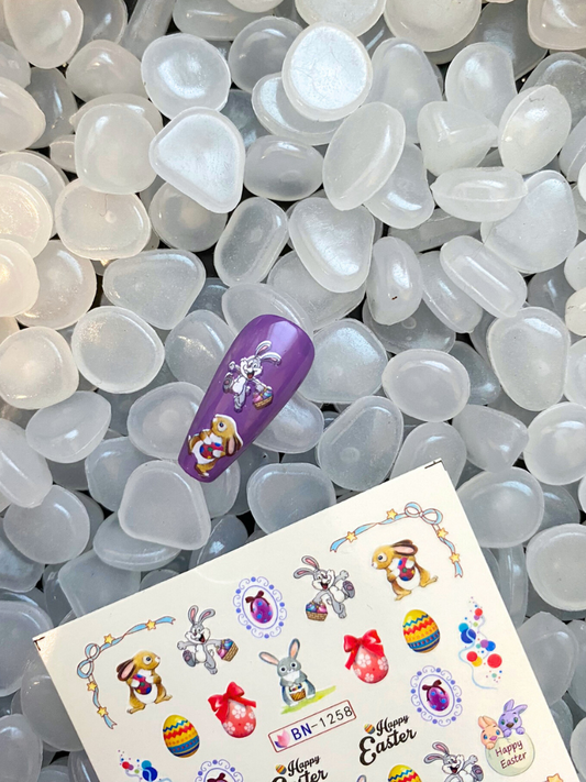 Pasen Water Nail Art Stickers